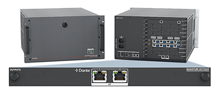 New Dante Card for Quantum Ultra II Video Wall Processing Systems