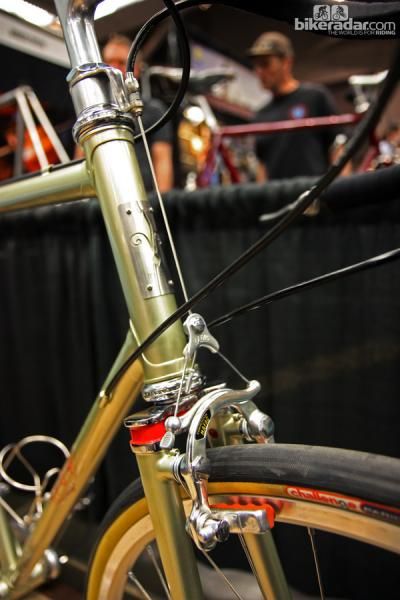 MAP Bicycles fitted the front end of this machine with old-school Mafac center-pulls.