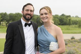 PGA TOUR golfer, Mark Hubbard and Meghan at the PGA TOUR Wives Association 35th Anniversary Gala at Omni PGA Frisco on May 9, 2023 in Frisco, Texas