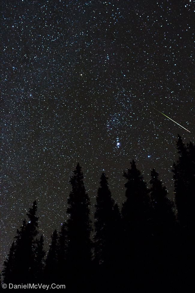 Orionid Meteor Shower Peaking Now See Shards Of Halley S Comet Online Space