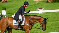 Bicton Horse Trials dressage result: Pippa Funnell and Billy Walk On lead