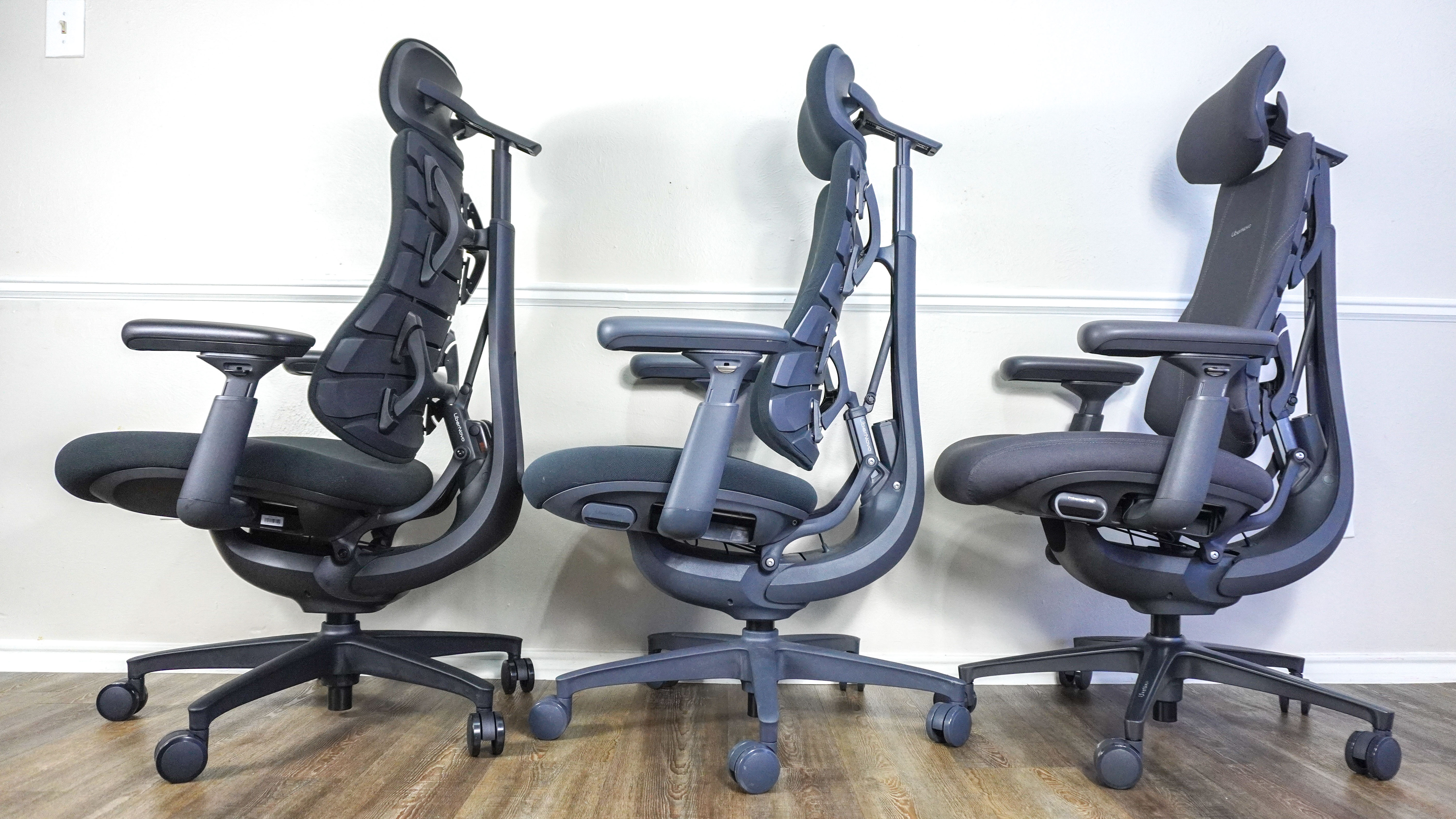 The LiberNovo Omni, Omni SE and Omni Pro seen from the side