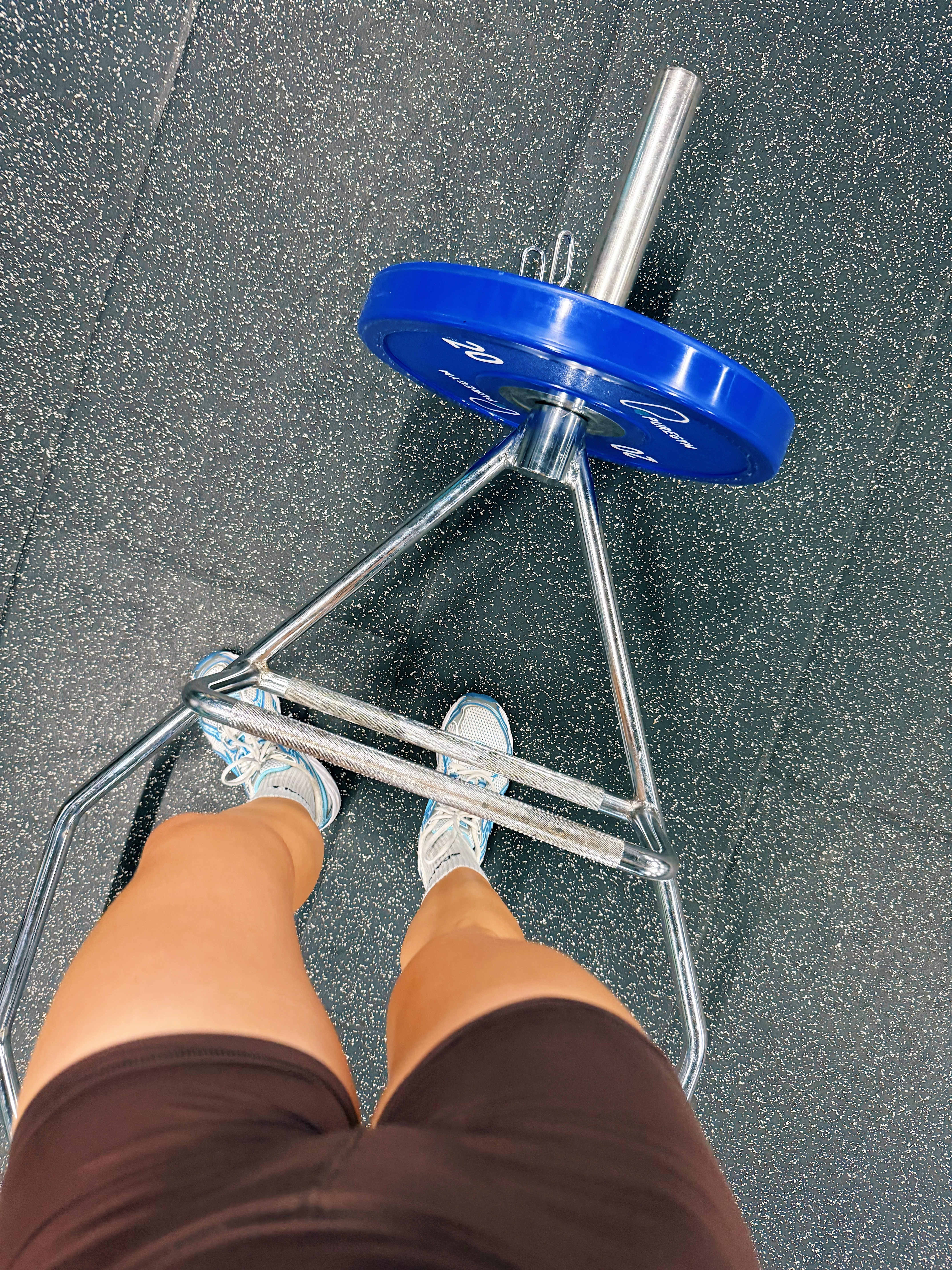 Senior Health Editor Ally Head trying a dedicated female-focused strength training for running plan