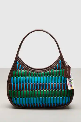 Best Woven Bags | Coachtopia Ergo Bag In Basket Weave Upcrafted Leather