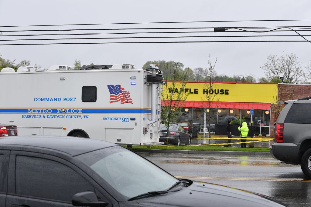 The Waffle House where 4 people were murdered in Nashville