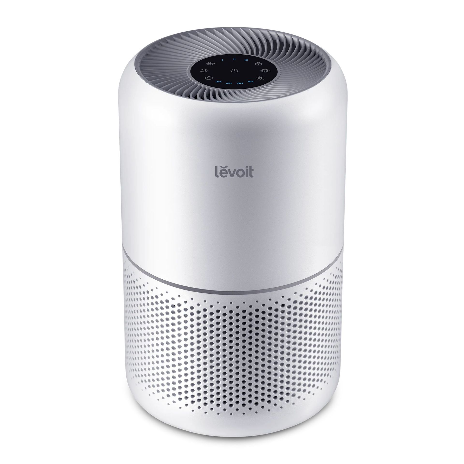 Levoit Core Air Purifier against a white background.
