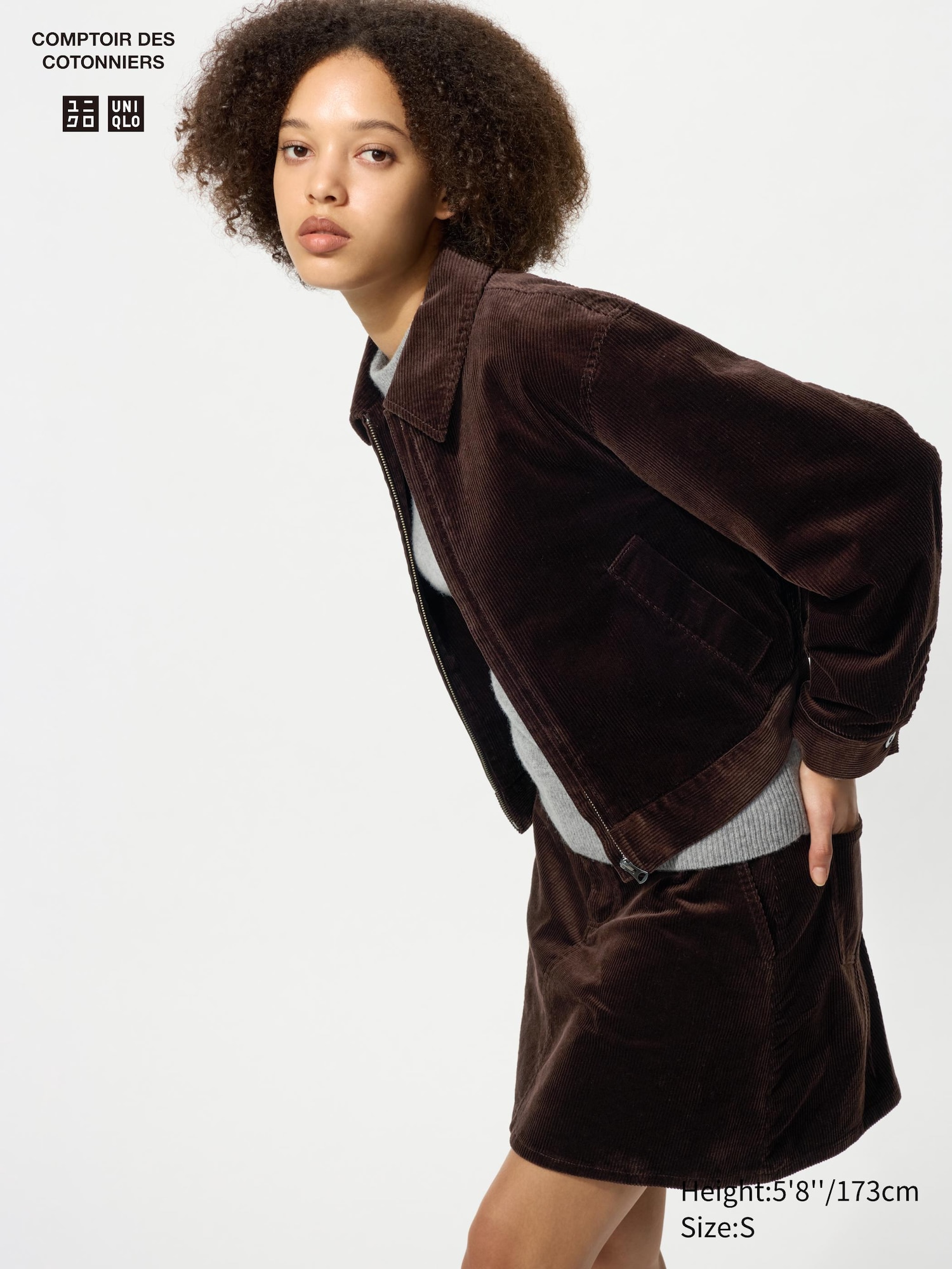 Corduroy Short Jacket