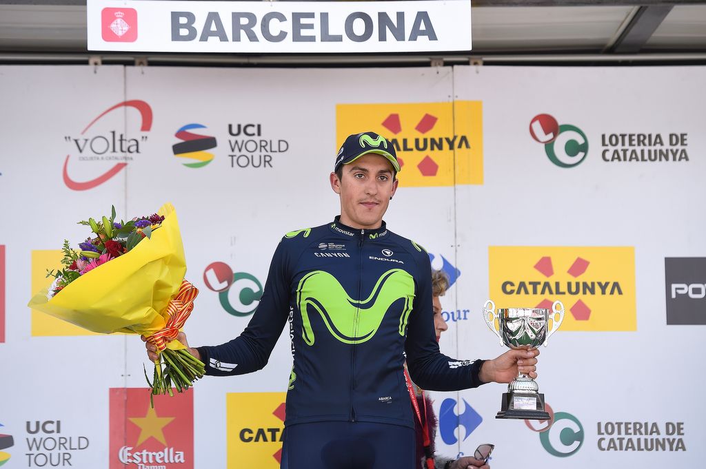Marc Soler (Movistar) finished in third place overall
