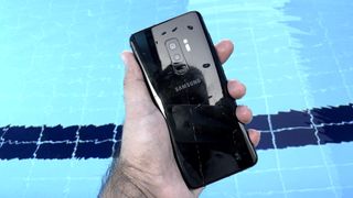 The Galaxy S9 Plus is big