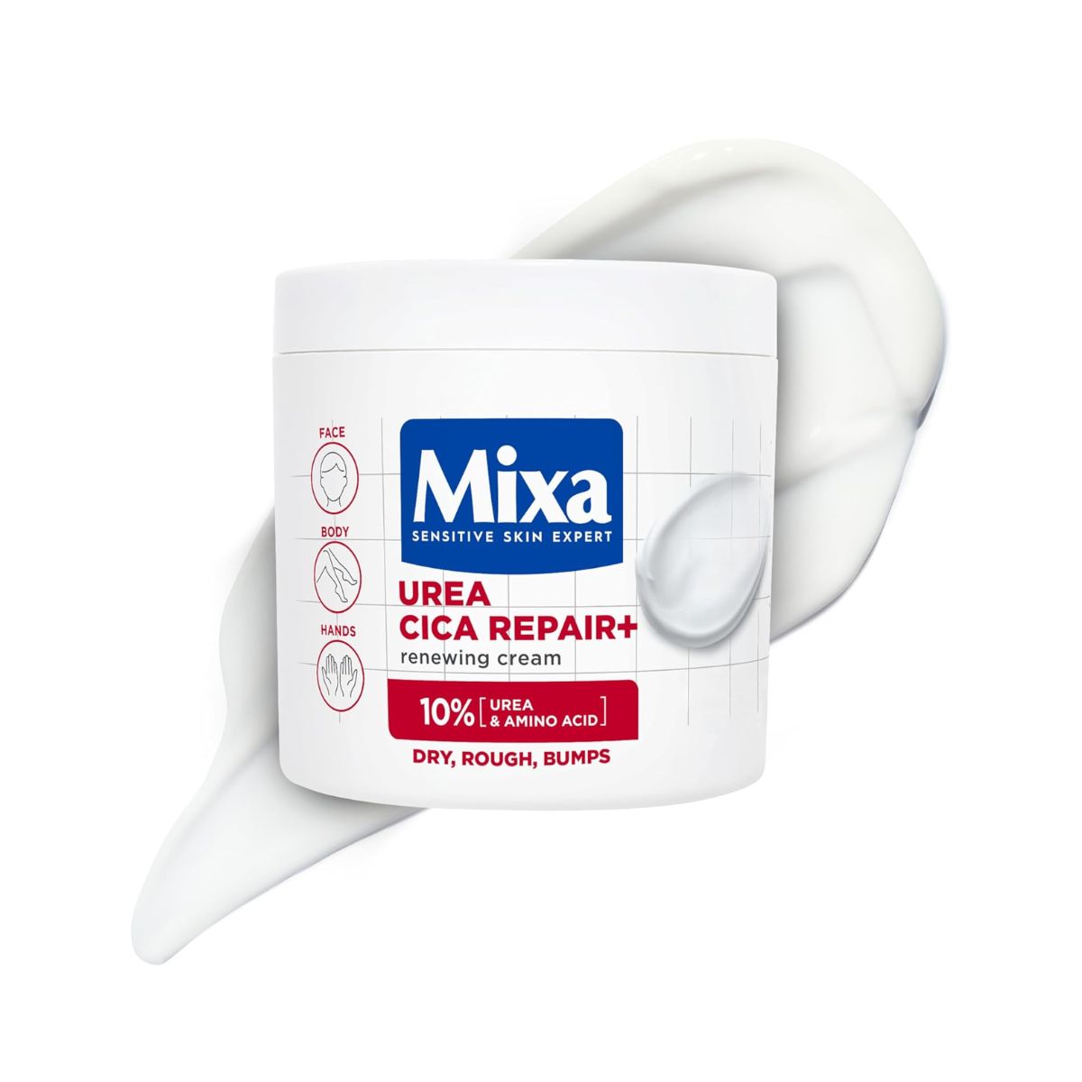 Mixa Urea Cica Repair+ Renewing Cream