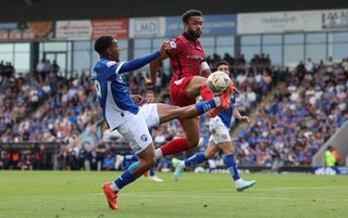 Walsall have a narrow advantage over Chesterfield with the second leg still to come