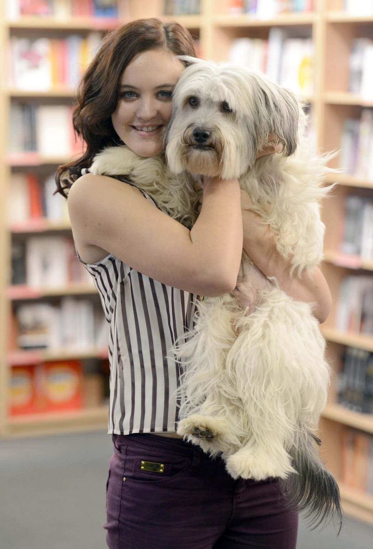 BGT&#039;s Ashley and Pudsey celebrate book launch