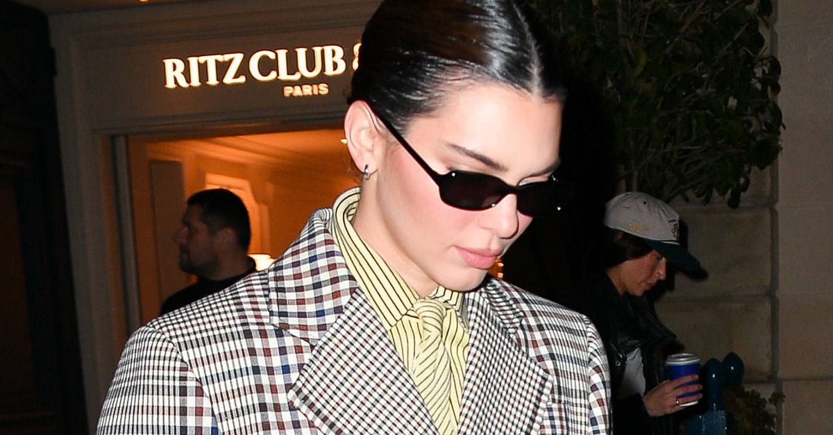 Kendall Jenner Ditched Black Blazers for 2 Stylish Alts in Paris