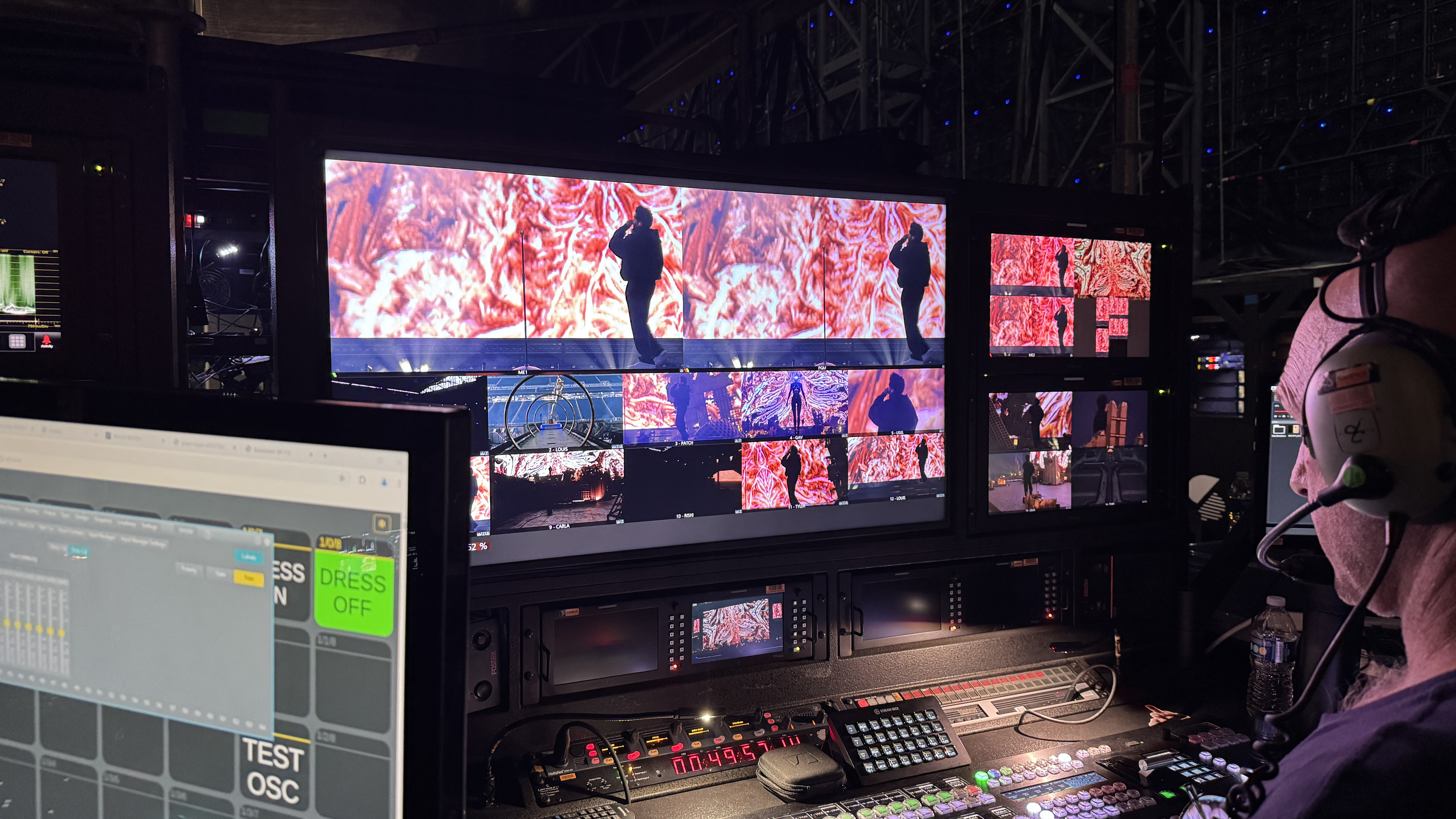 The KAIROS system monitors The Weeknd&#039;s tour. 