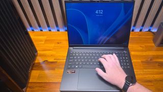 Your watch band may be messing with your laptop