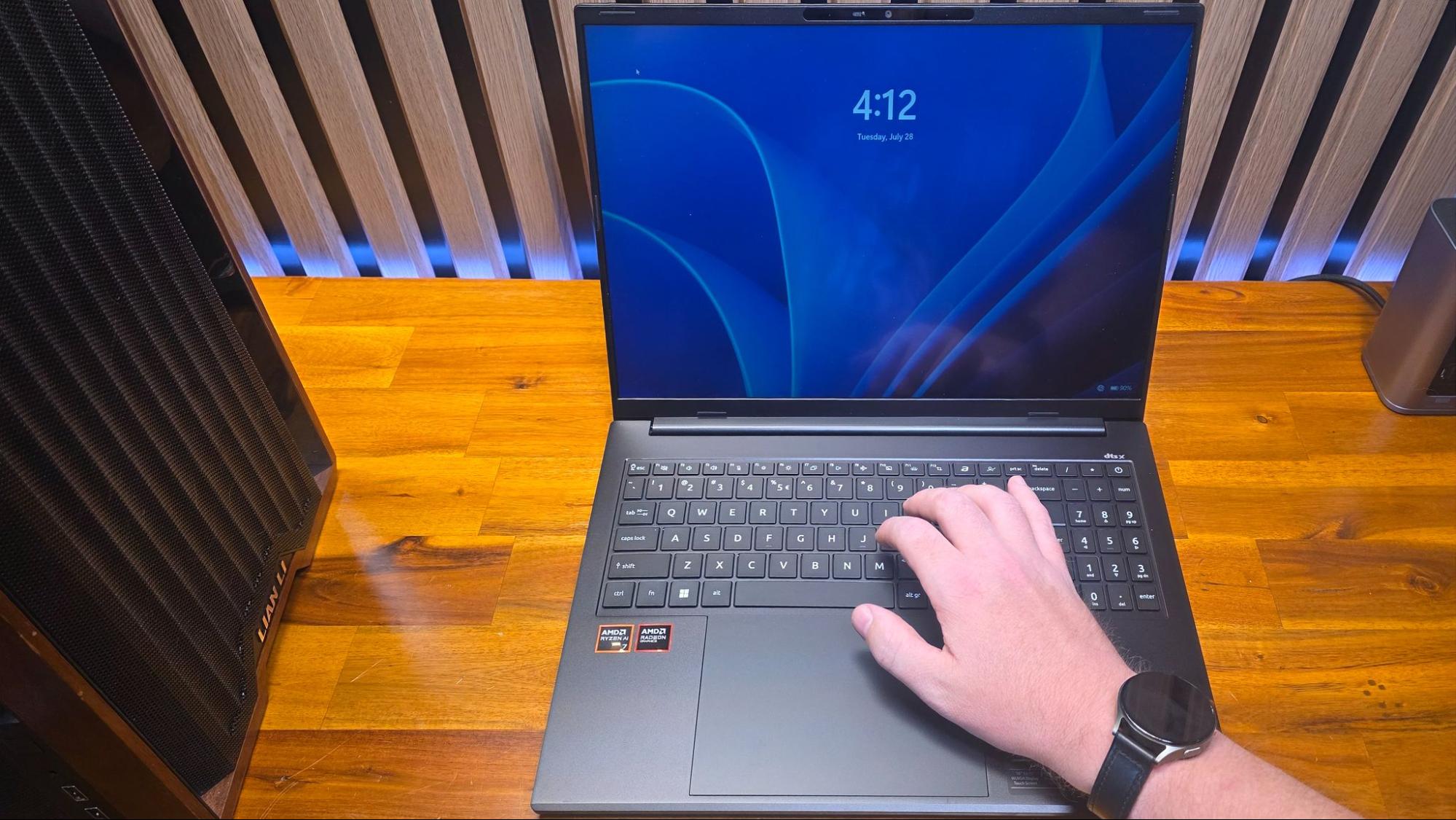 Your watch band may be messing with your laptop