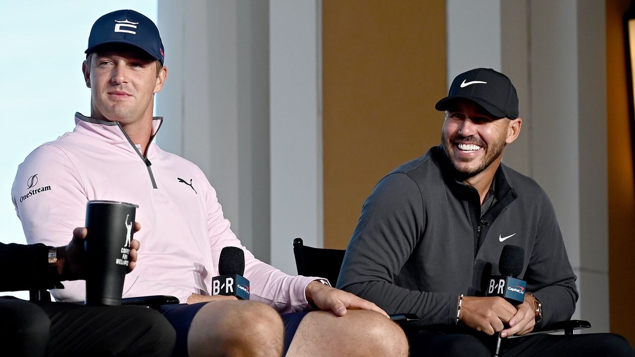 Bryson DeChambeau and Brooks Koepka 