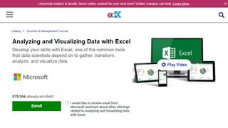 edX Excel