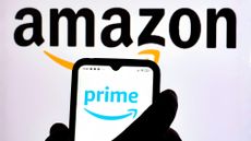 In this photo illustration, the logo of Amazon Prime is seen displayed on a smartphone screen.