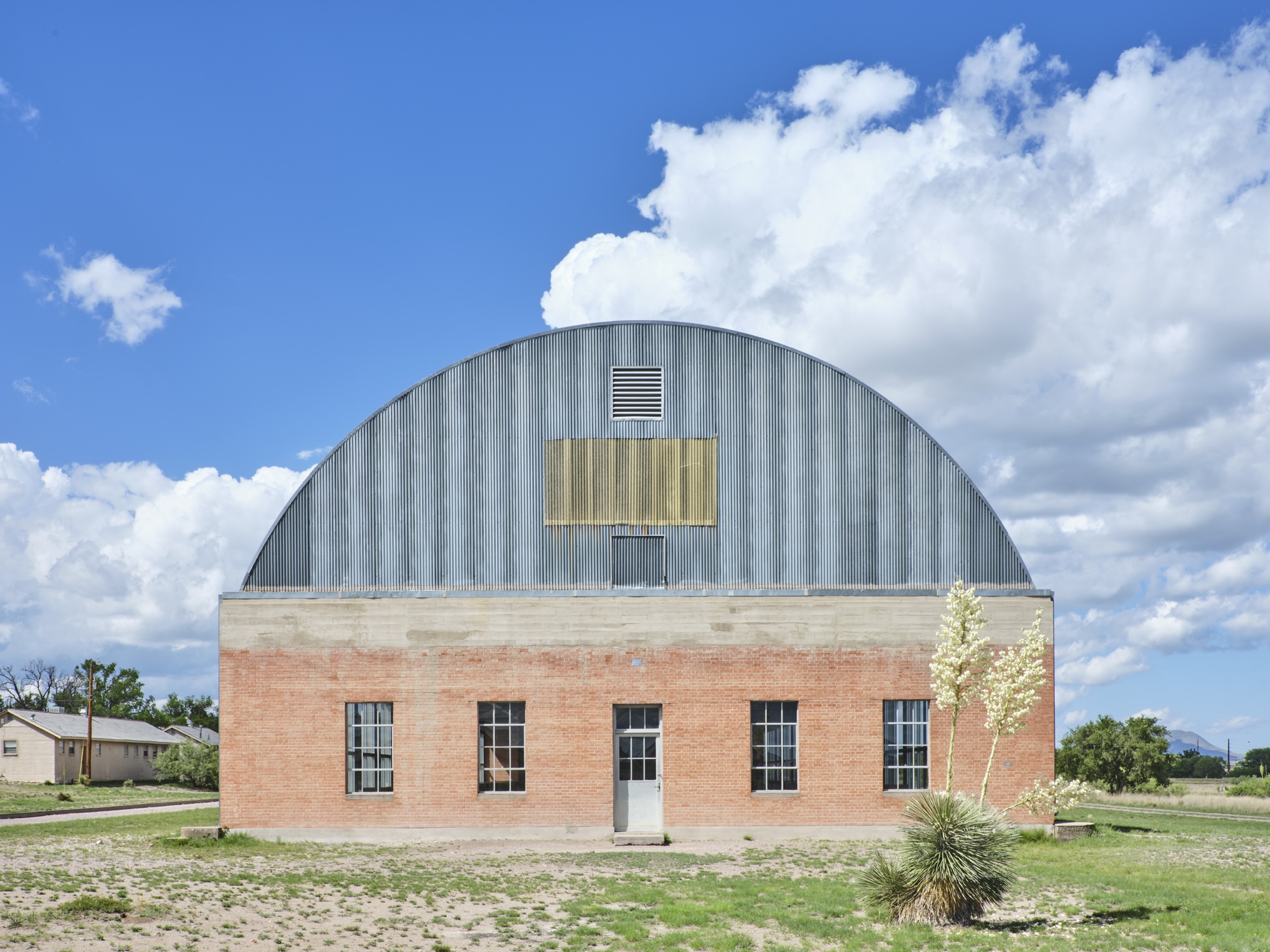 Donald Judd artillery sheds marfa