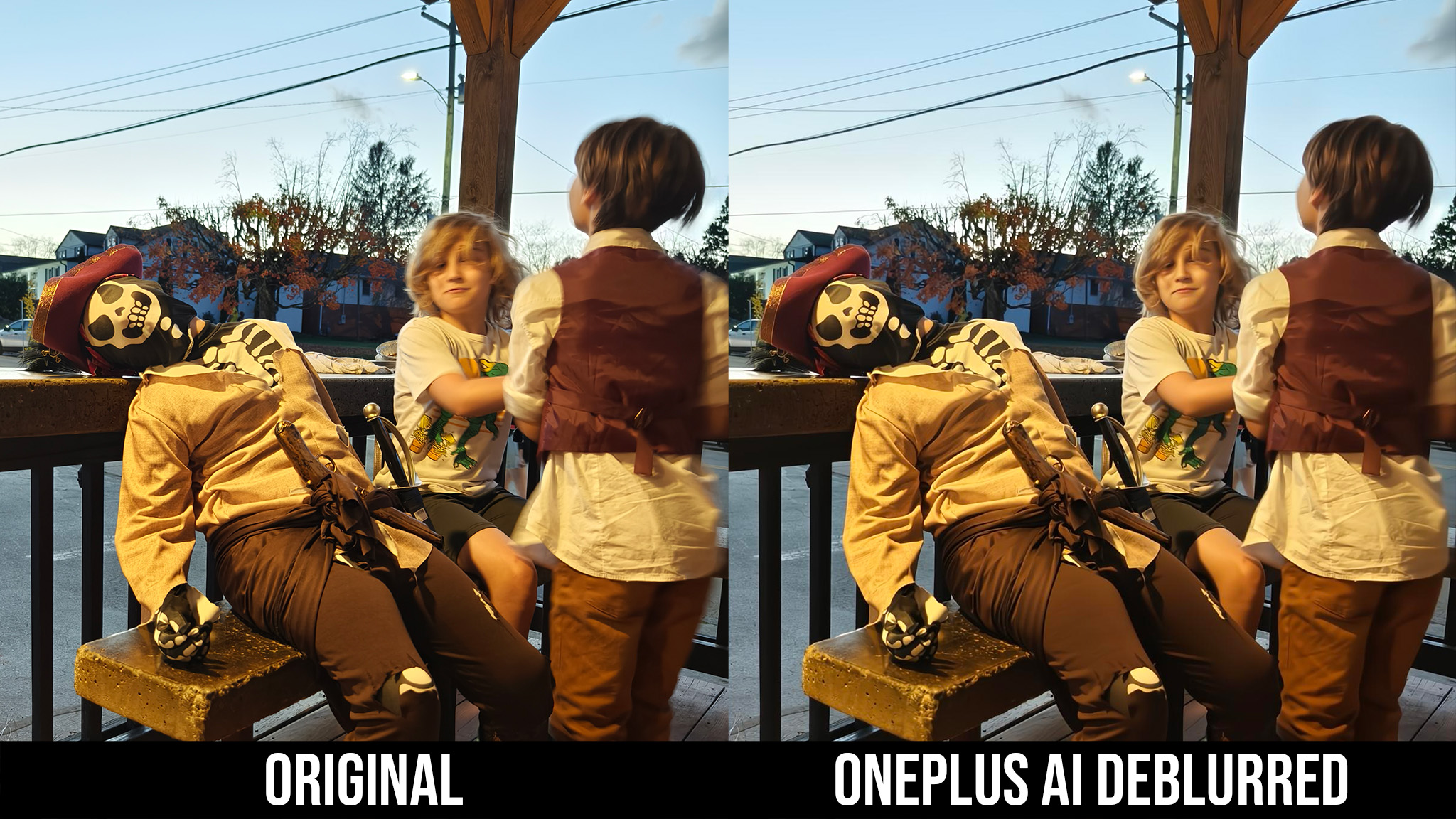 Deblurring a photo using OxygenOS 15's new AI deblur tool on a OnePlus 12