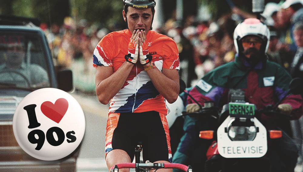 Danny Nelissen won the amateur road race at the 1995 World Championships in Duitama.
