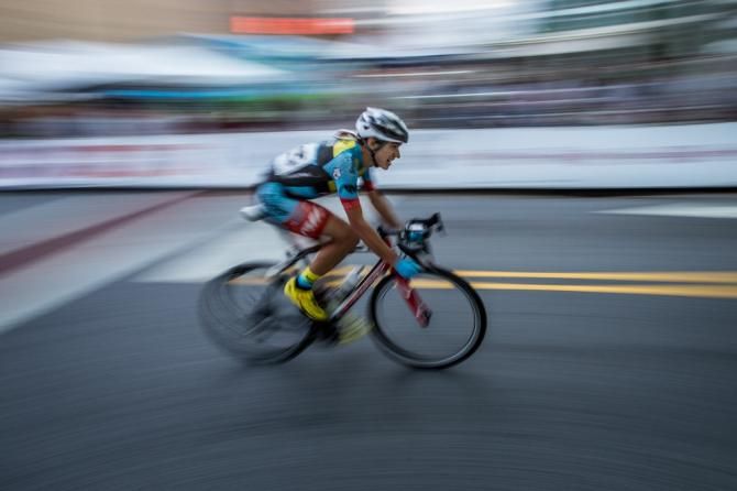 Chris Uberti (Smartstop) spent a long time off by himself.