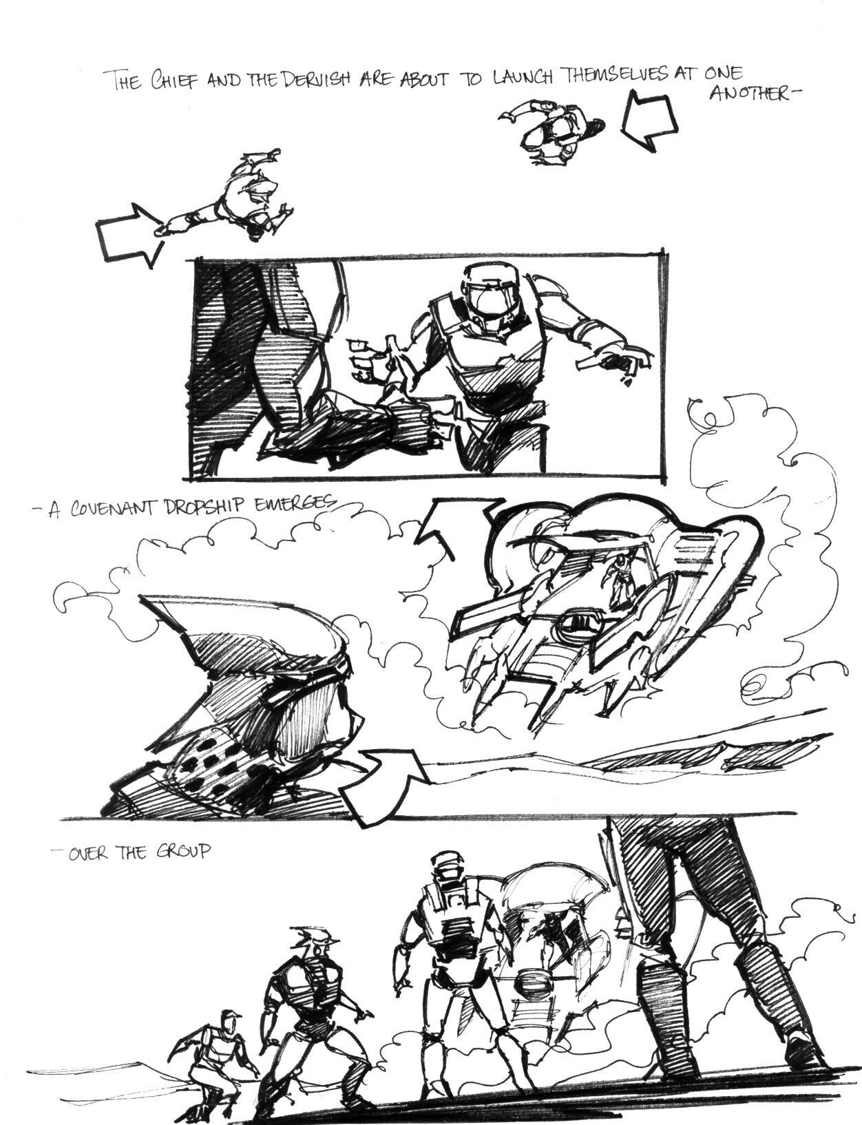 Halo 2 Storyboard