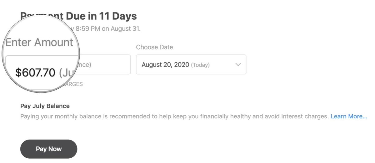 How to pay your Apple Card bill online iMore