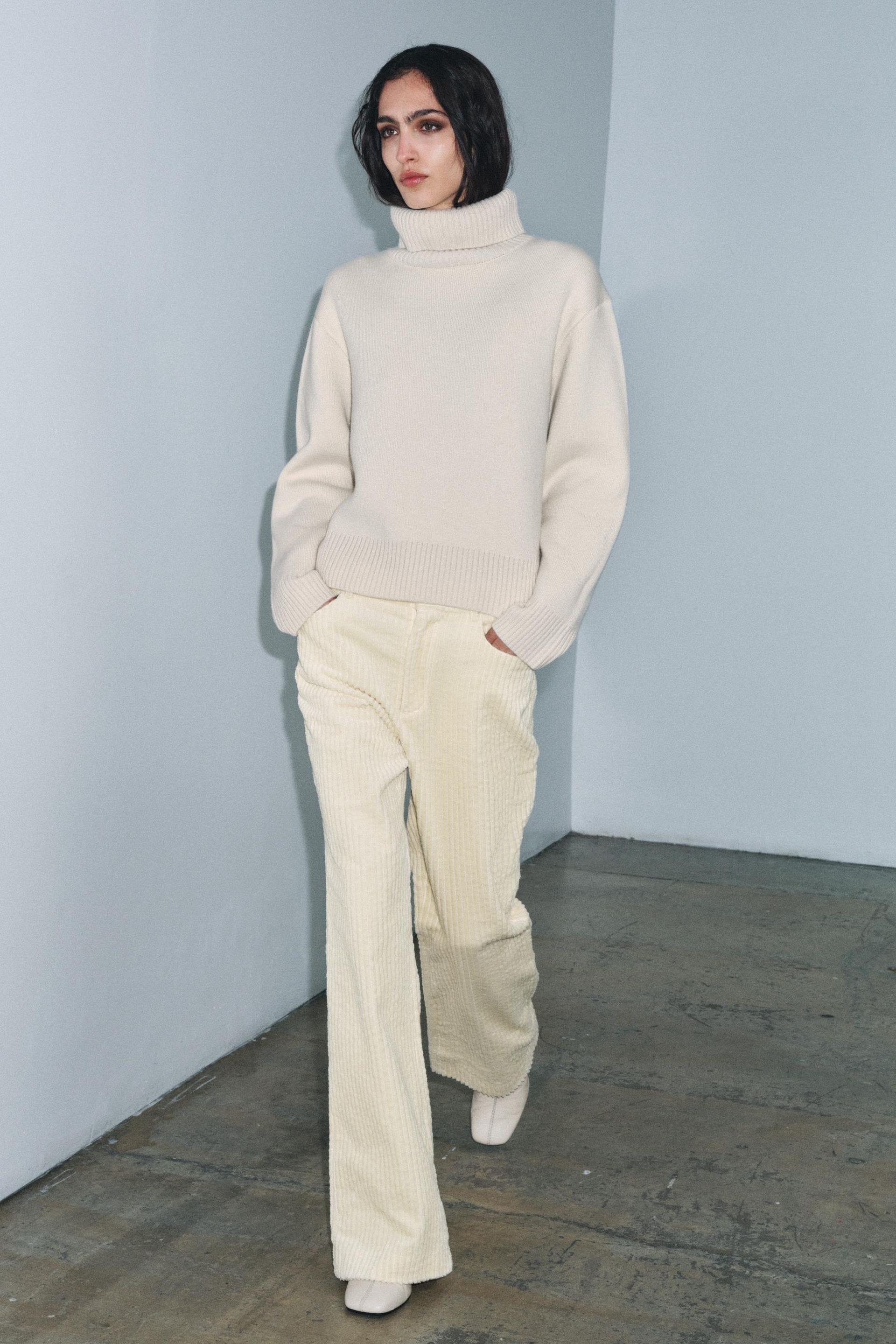 Flare Corduroy Pants - the Item Zara Woman