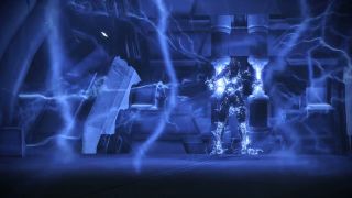 Mass Effect 3 endings - Control (Blue)