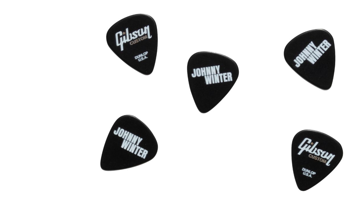 Gibson Johnny Winter 1964 Firebird V picks
