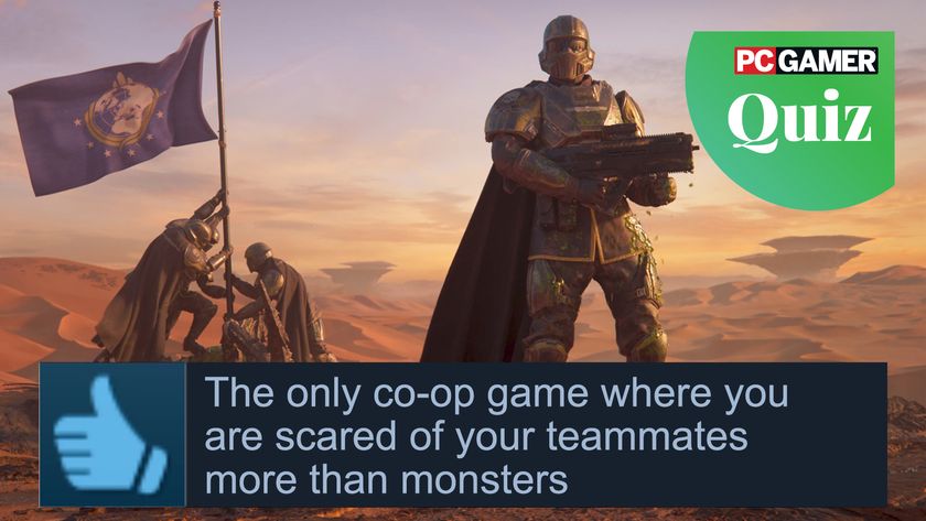 Helldivers 2 review saying it's a co-op game where you're more scared of teammates than monsters