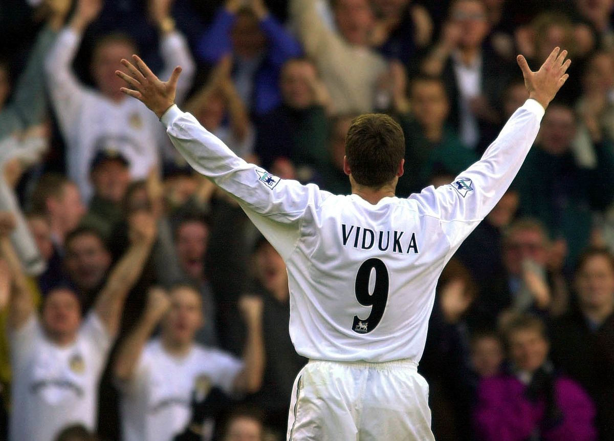 Leeds v Liverpool Viduka goal