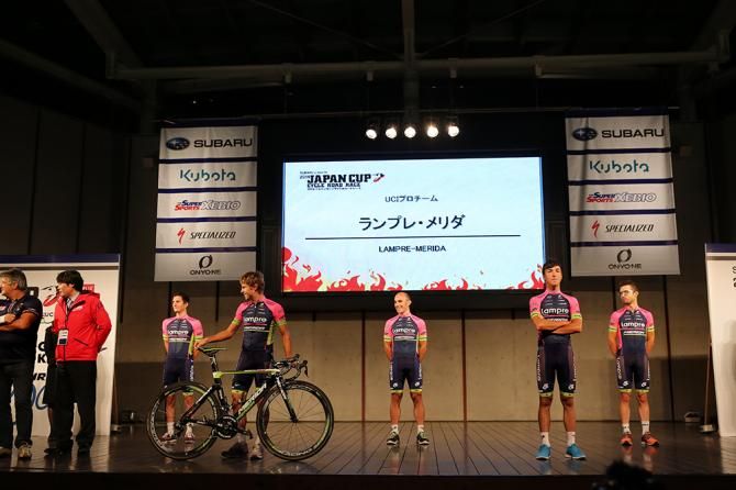 Lampre-Merida are presented