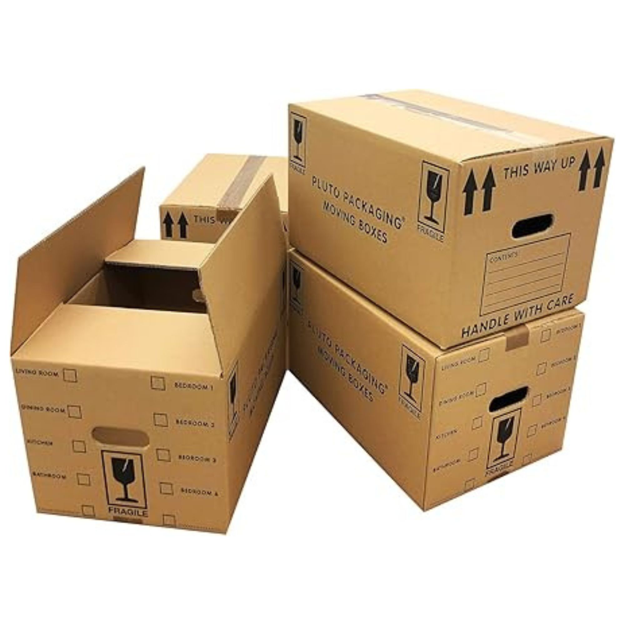 Cardboard boxes