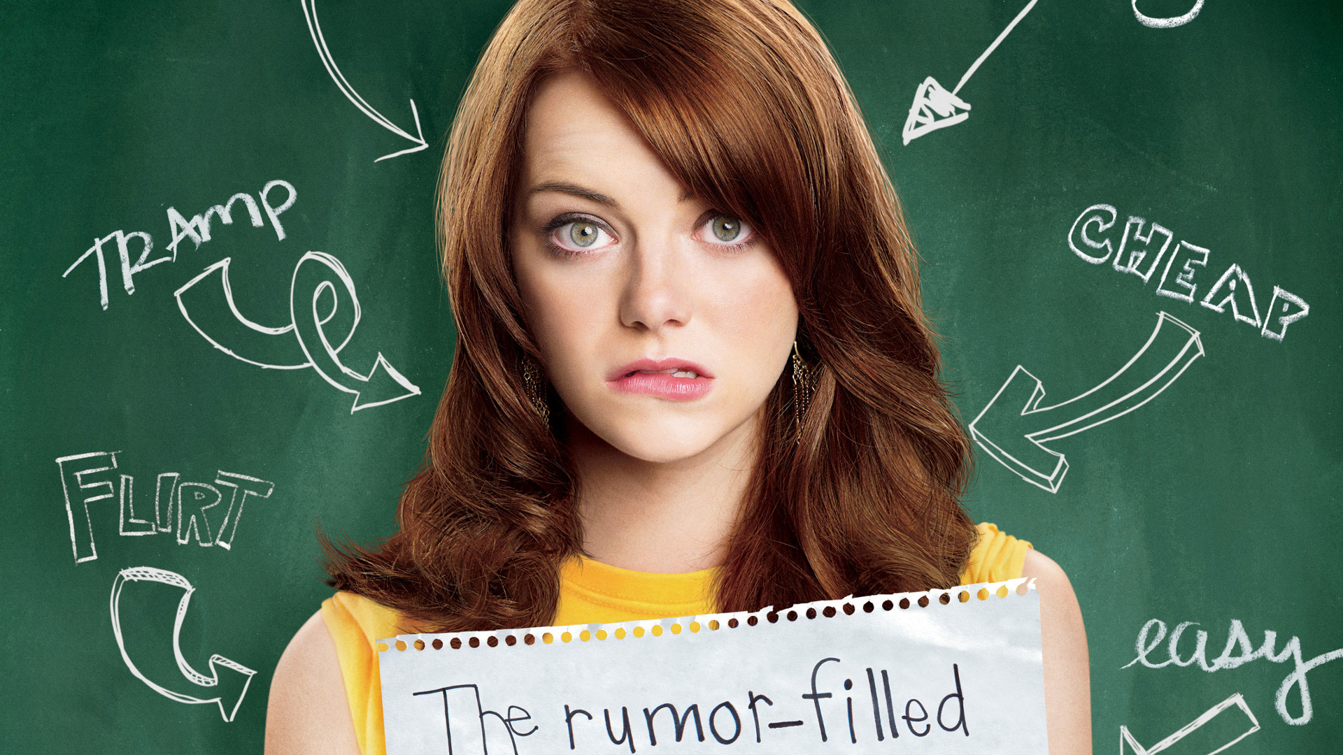 Emma Stone as Olive in Easy A