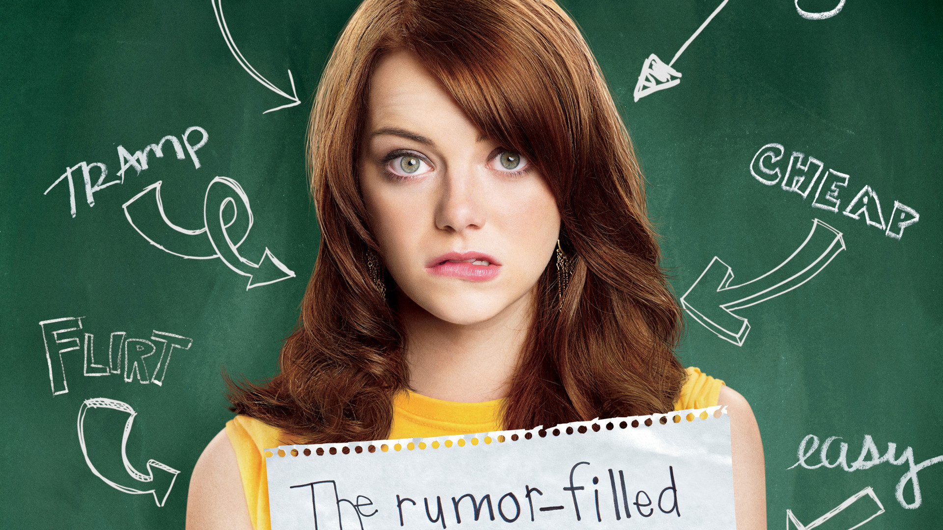 Emma Stone como Olive en Easy A