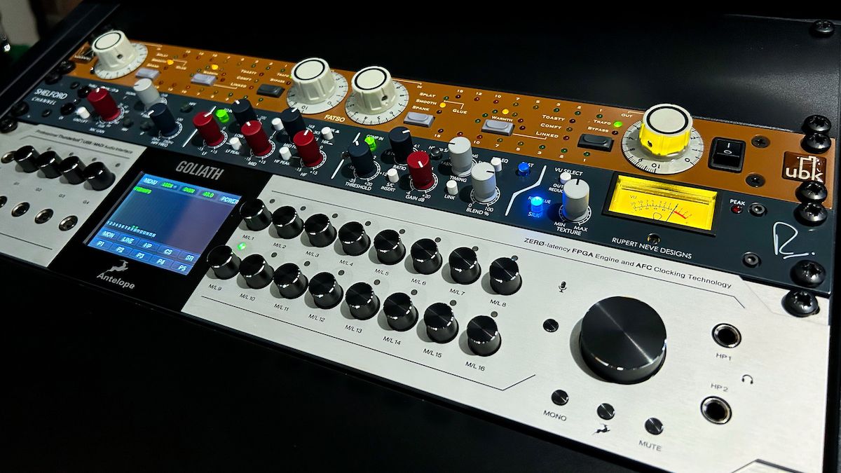 Recording studio gear