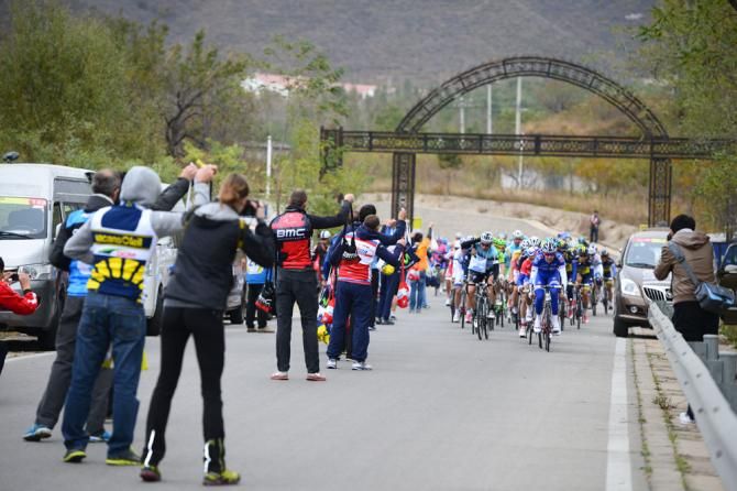 Supply point after the 1st KOM point