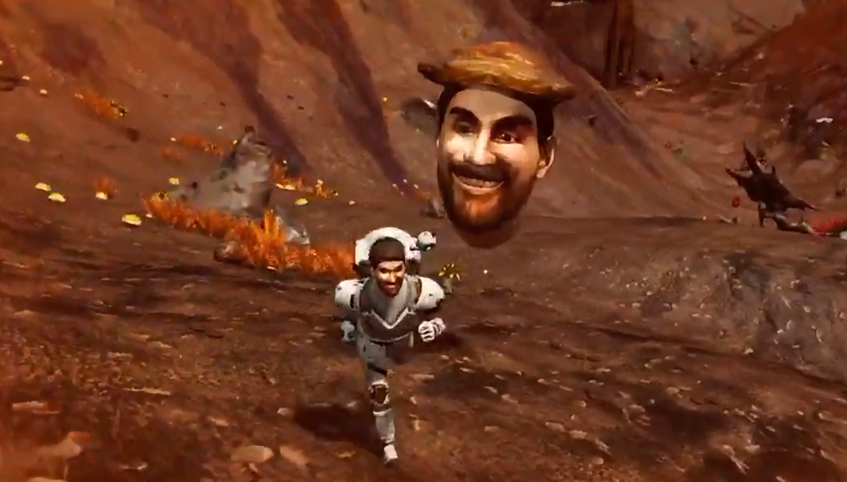 No Man&#039;s Sky mod with sean murray&#039;s face