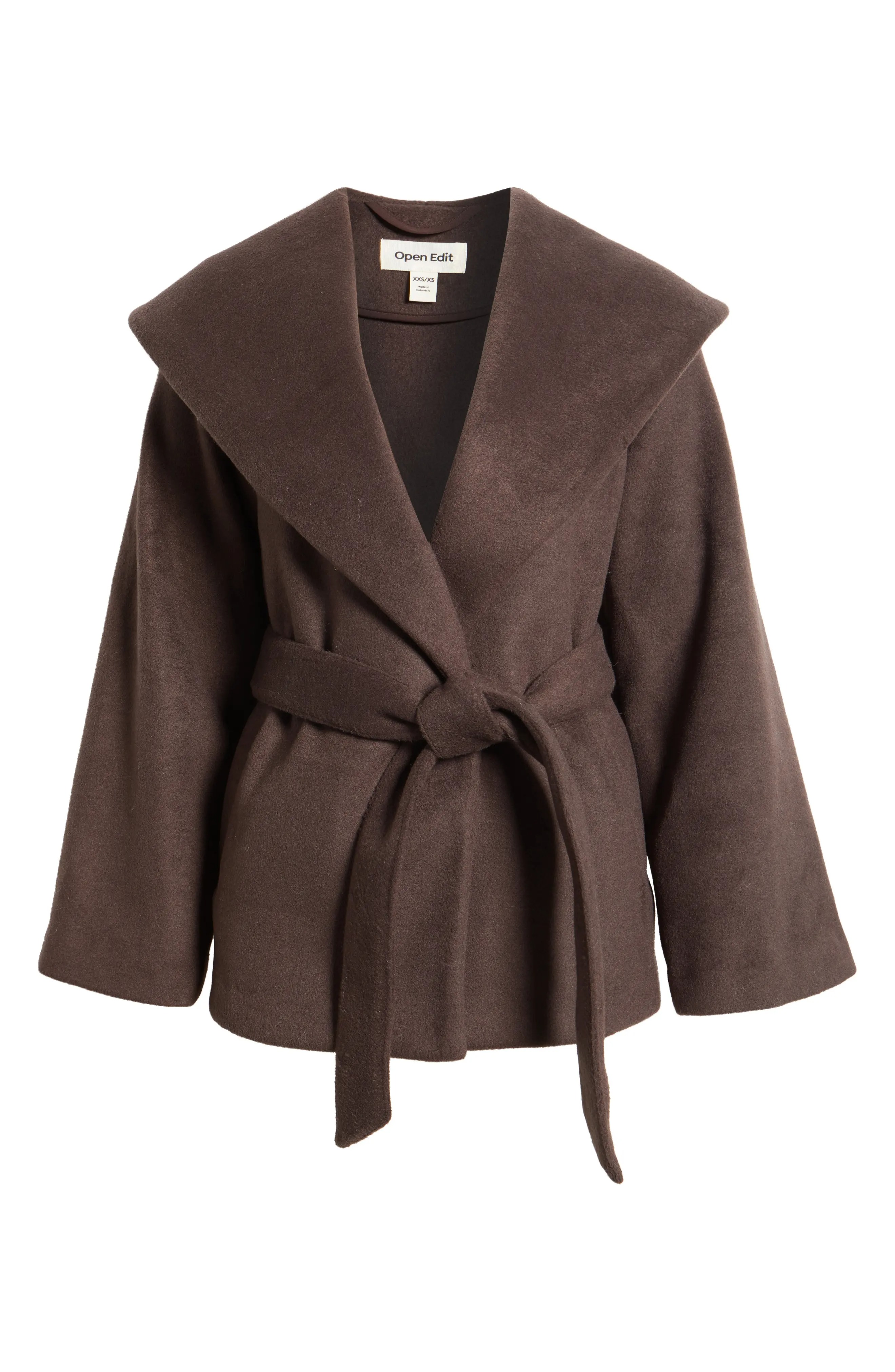 Open Edit, Wrap Robe Coat