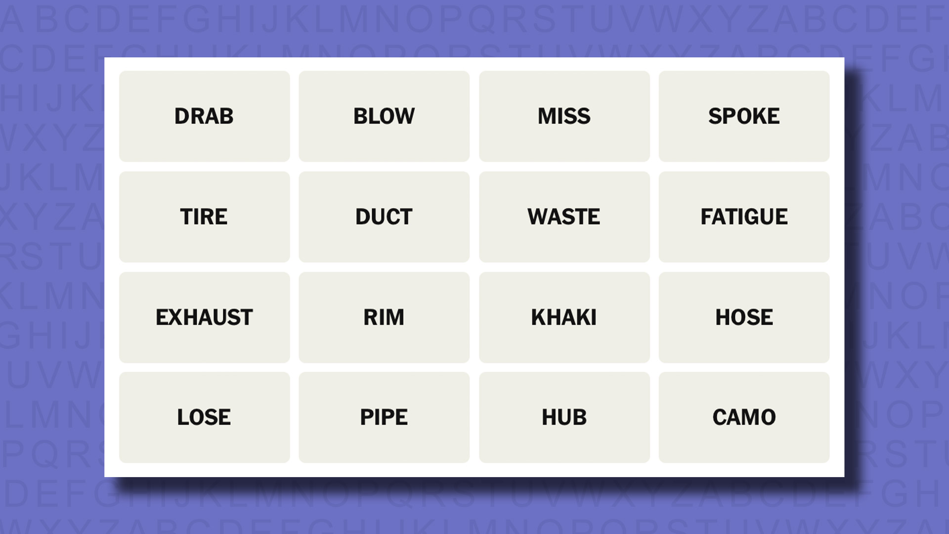 NYT Connections hints for game 754 on a purple background