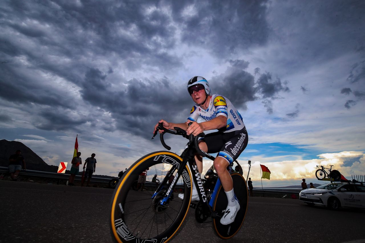 Evenepoel mid-course