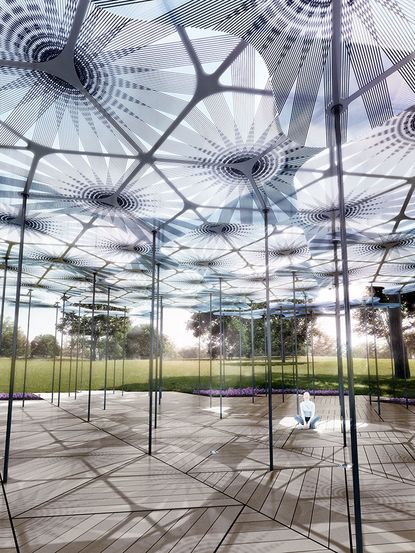 Amanda Levete’s MPavilion design