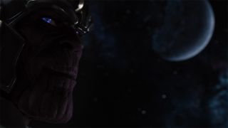 Thanos in The Avengers End Credits