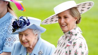 Queen Elizabeth and Duchess Sophie attend day one of Royal Ascot