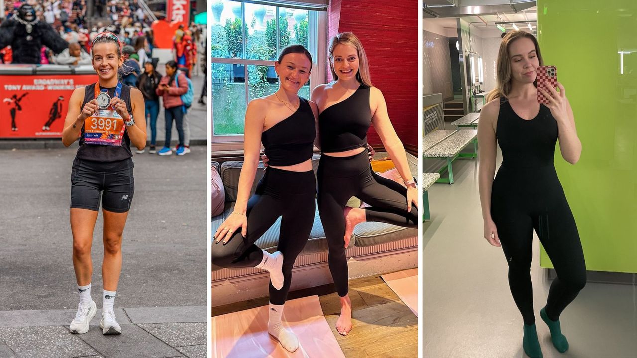 Lillie, ally alice and valeza wearing some of the best gym wear from the article