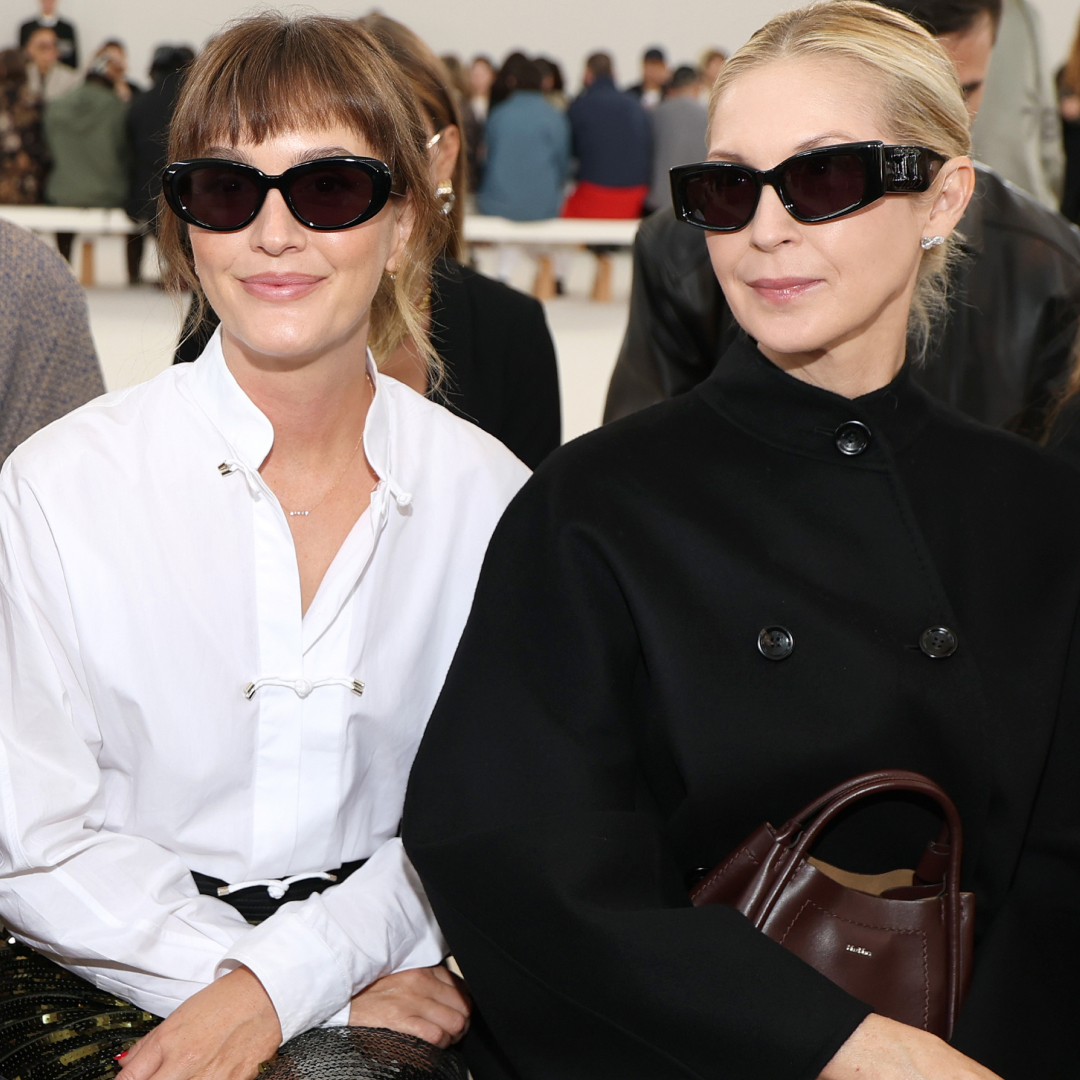 'Gossip Girl's Leighton Meester and Kelly Rutherford reunited at Max Mara's Milan Fashion Week show