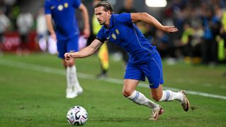 Mykhailo Mudryk of Chelsea runs with the ball during the Pre-Season Friendly match between Chelsea and Juventus at Kai Tak Sports Park on August 05, 2026 in Hong Kong, China